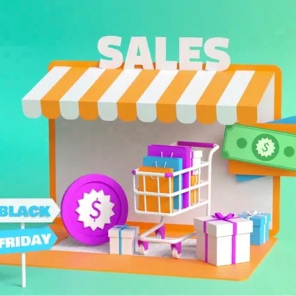 Black Sequin Sweater Size M - Picture 5 of 5